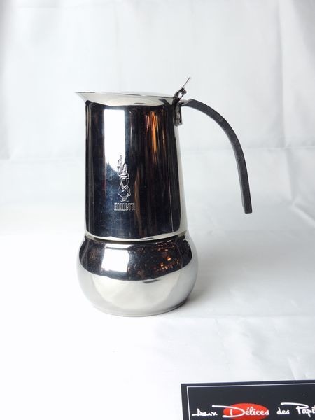 Cafetière Italienne Bodum Chambord inox 6 tasses - Aux Délices des Papilles