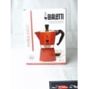 Cafetière Moka rouge