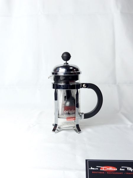 Cafetière Italienne Bodum Chambord inox 6 tasses - Aux Délices des Papilles