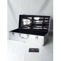 Coffret barbecue aluminium 5 accessoires