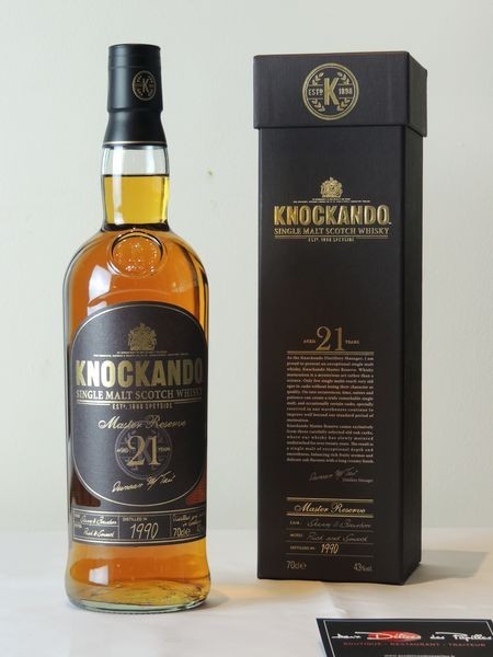 Scotch Knockando Master Reserve 21 ans d'âge