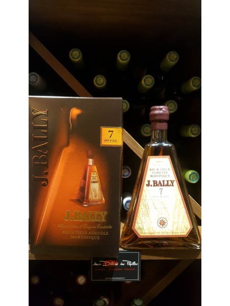Rhum J.Bally 7 ans AOC Rhum vieux agricole Martinique