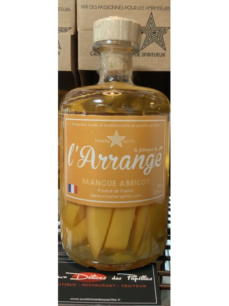 Rhum Arrangé Mangue Abricot La fabrique Tricoche Spirits