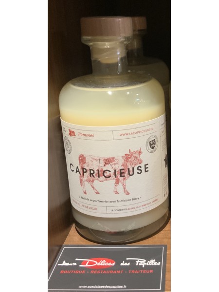 Liqueur au lait de vache à la pomme