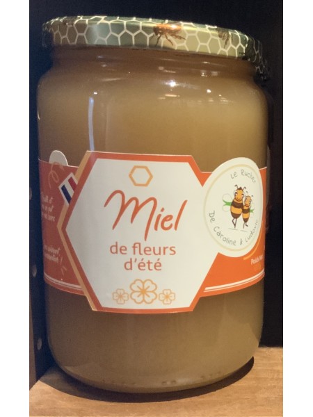 Miel artisanal fleurs d'été 1Kg