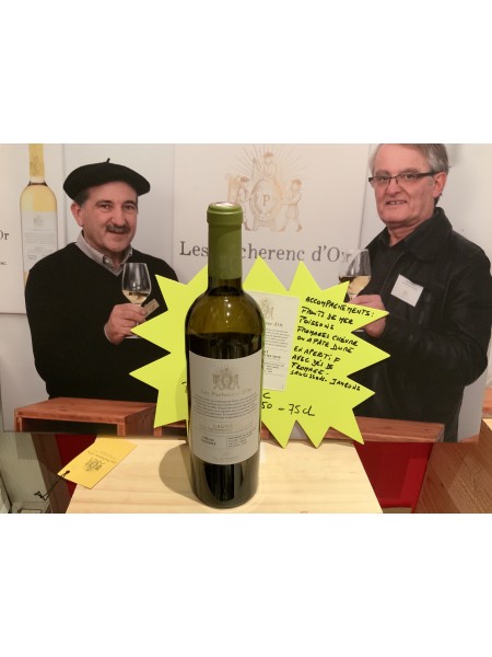 PACHERENC Du Vic Bilh blanc sec- barriques d’or 2019- Saint Mont