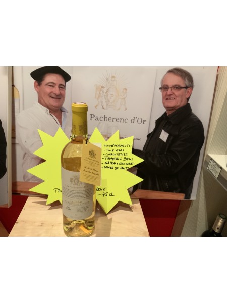 Pacherenc blanc moelleux -barriques d’or 2019- Plaimont - GUY SEMPE