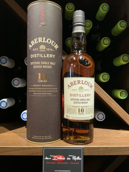 Aberlour Speyside Single Malt Scotch Whisky 10 ans Forest Reserve