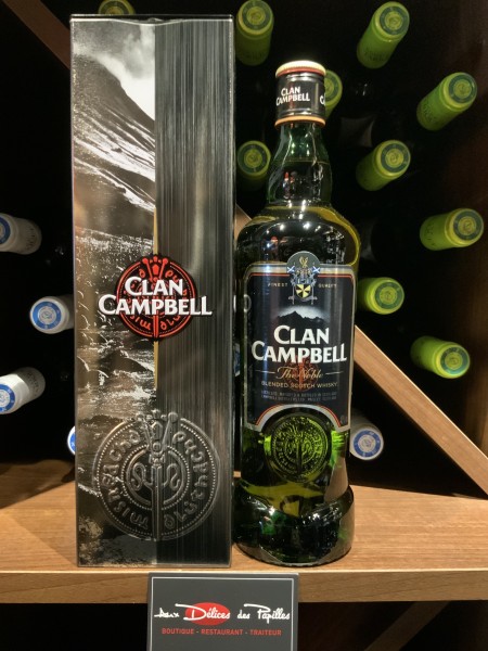 Clan Campbell The Noble Blended Scotch Whisky - Aux Délices des Papilles