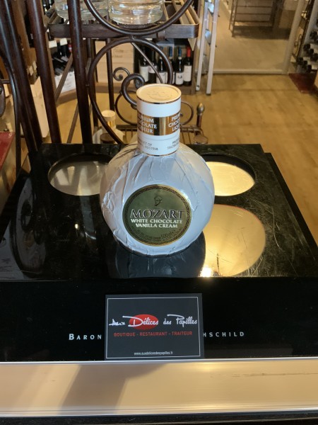 Liqueur crème de chocolat blanc et vanille MOZART 50cl