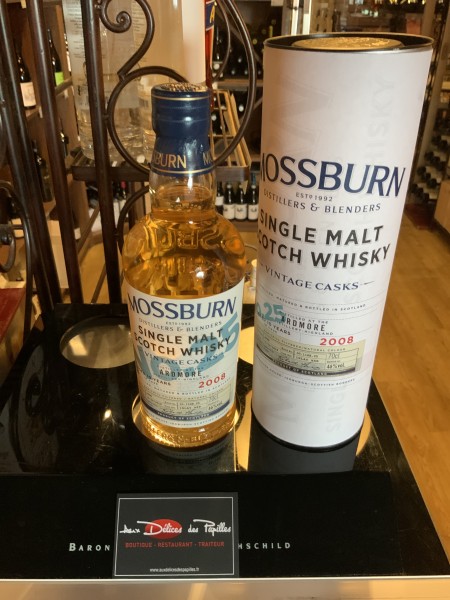 Scotch whisky single malt vintage casks 10 ans d’âge MOSSBURN