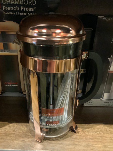 Cafetière Italienne Bodum Chambord inox 3 tasses - Aux Délices des Papilles