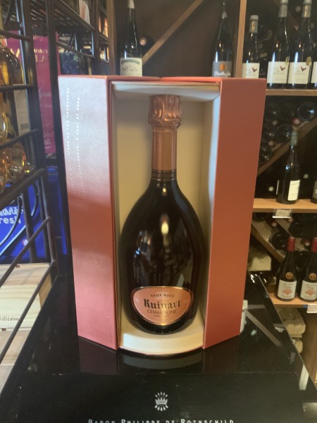 Ruinart Brut rosé - coffret - Aux Délices des Papilles