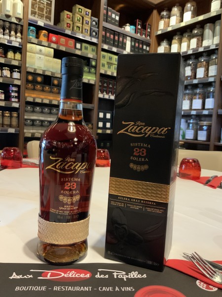 Rhum Zacapa Grande réserve 23 ans d'âge