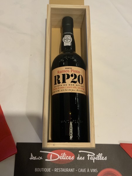 Porto Tawny 20ans Quinta do bom retiro RP20 étui - Ramos Pinto