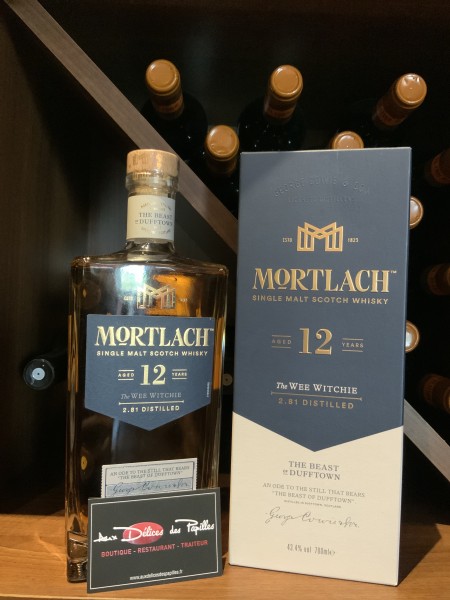 Mortlach 12ans Scotch whisky 2,81 distillation