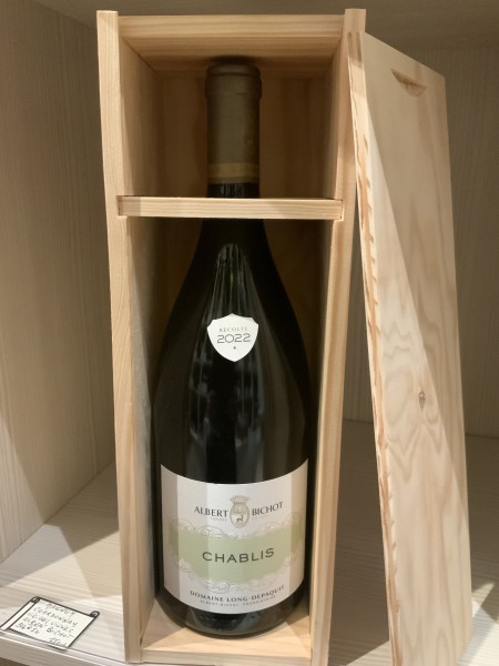 MagnumChablis Domaine Long-Depaquit A. Bichot en caisse bois